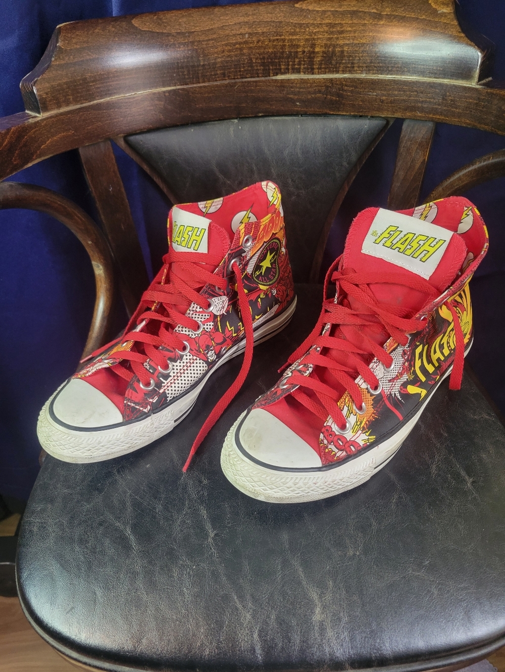 The Flash High-Top Converse Sneakers, Collectible